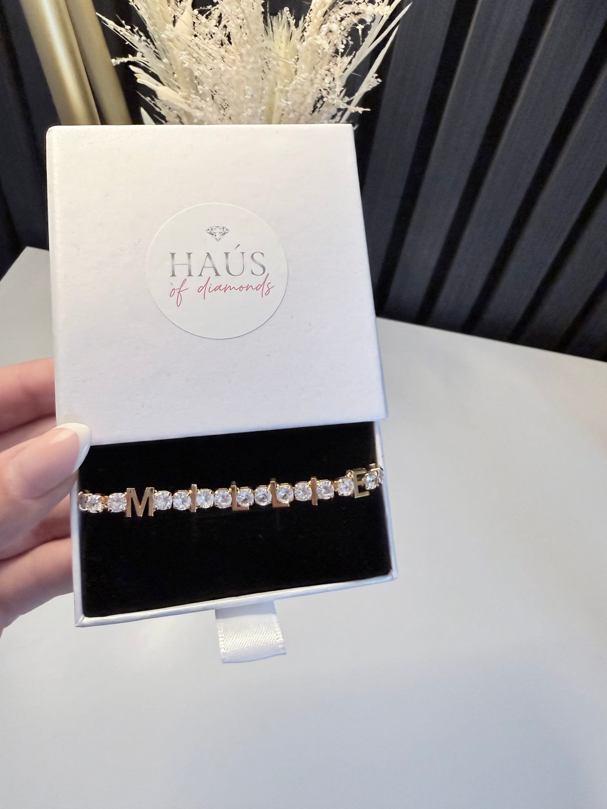 Bespoke Name Tennis Bracelet - Silver & Gold