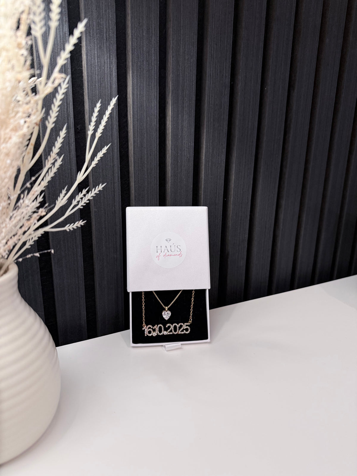 Personalised Date Necklace